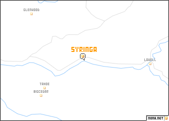 map of Syringa
