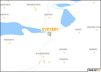 map of Syr\