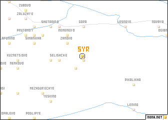 map of Syr\