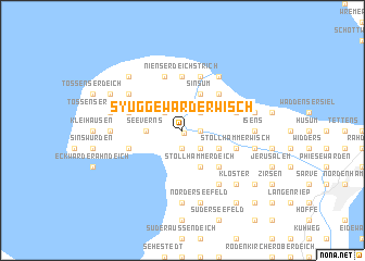 map of Syuggewarderwisch