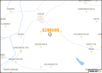 map of Szarkás