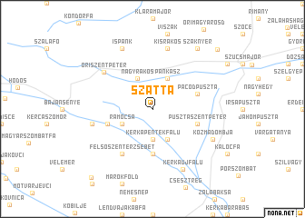 map of Szatta