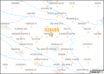 map of Székes