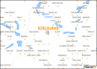 map of Szelejewo