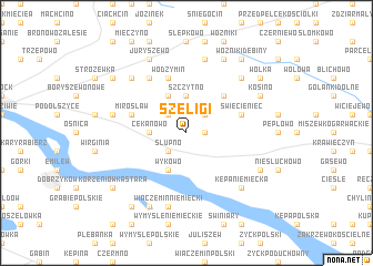 map of Szeligi