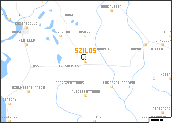 map of Szilos