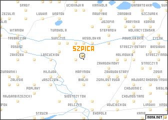 map of Szpica