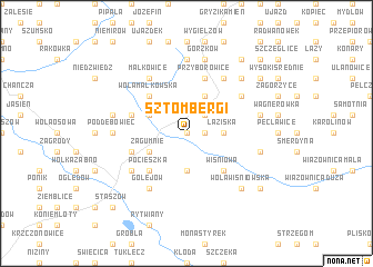 map of Sztombergi