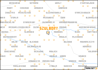 map of Szulbory