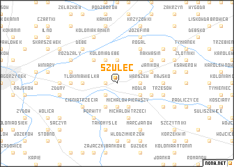 map of Szulec