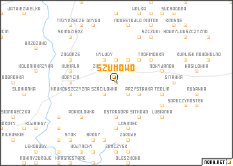 map of Szumowo