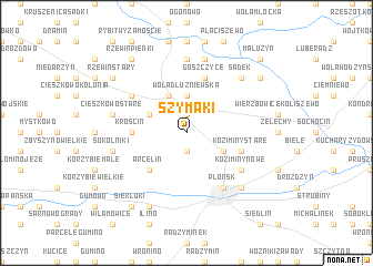map of Szymaki