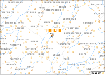 map of Tabacao