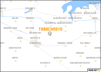 map of Tabachnoye