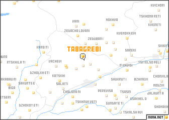 map of Tabagrebi