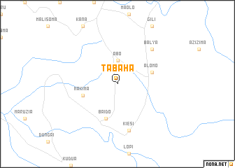 map of Tabaha