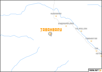 map of Tabahbaru