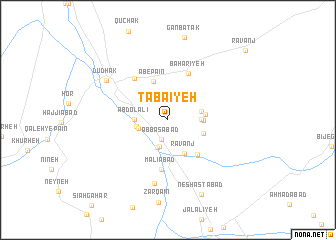 map of Tabā\