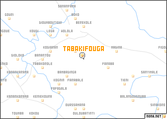 map of Tabakifouga