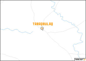 map of Tabaqbulaq