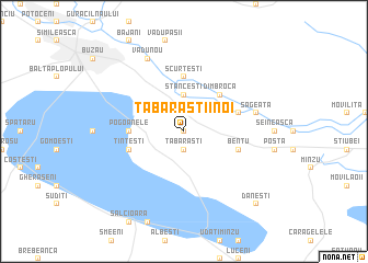 map of Tăbărăştii Noi