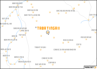 map of Tabatinga II