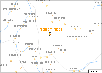 map of Tabatinga I