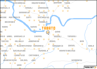 map of Tabató