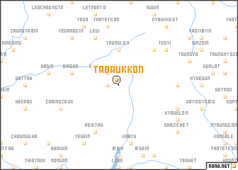 map of Tabaukkon