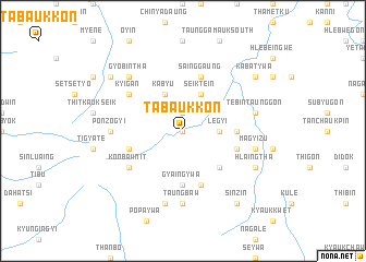 map of Tabaukkon