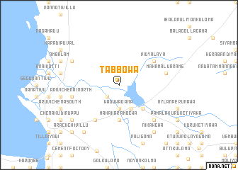 map of Tabbowa