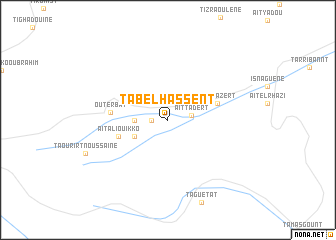 map of Tabelhassent