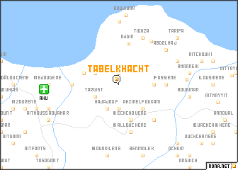 map of Tabelkhâcht