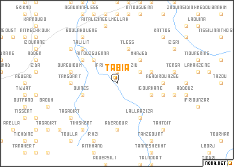 map of Tabia