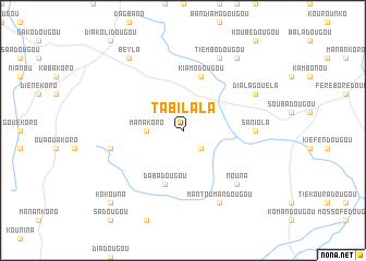 map of Tabilala