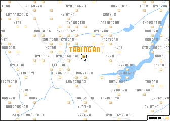 map of Tabingan