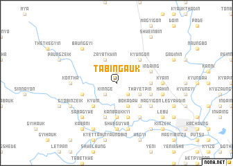 map of Tabingauk