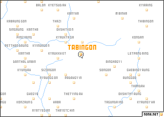 map of Tabingon