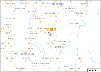 map of Tabio