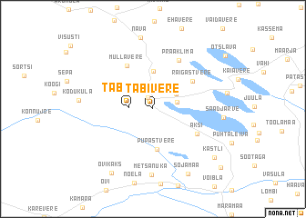 map of Tabivere