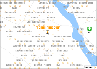 map of Tabkin Marké