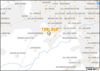 map of Tablada