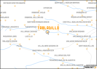 map of Tabladillo