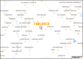 map of Tablanca