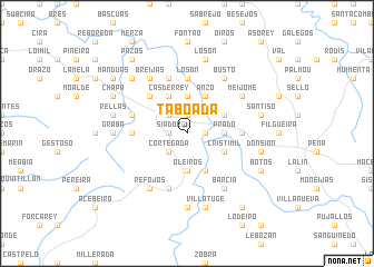 map of Taboada