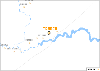 map of Taboca