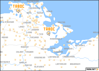 map of Taboc