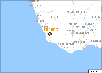 map of Tabong