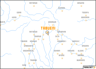 map of Tabueni