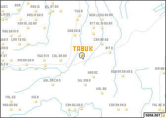 map of Tabuk